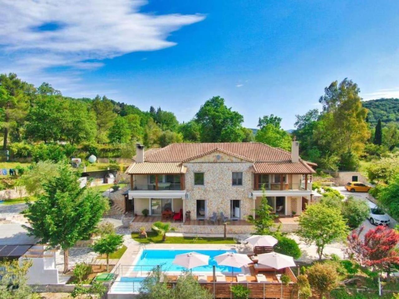 Villa Petra House Áno Korakiána Exterior foto